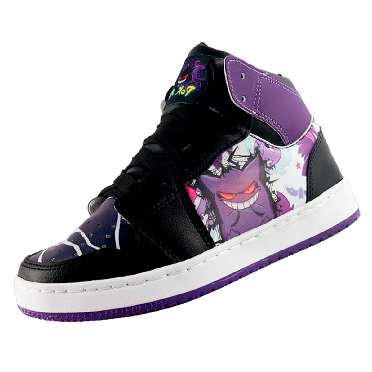 Tenis Gengar Fantasma Anime Deportivos Cosidos 416-a-nmg