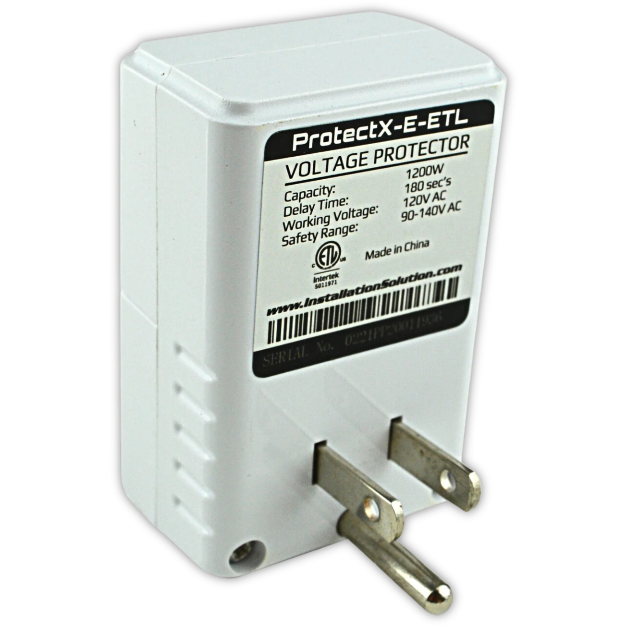 Protector de Voltaje 1200W 140V Pipeman's para electronicos.