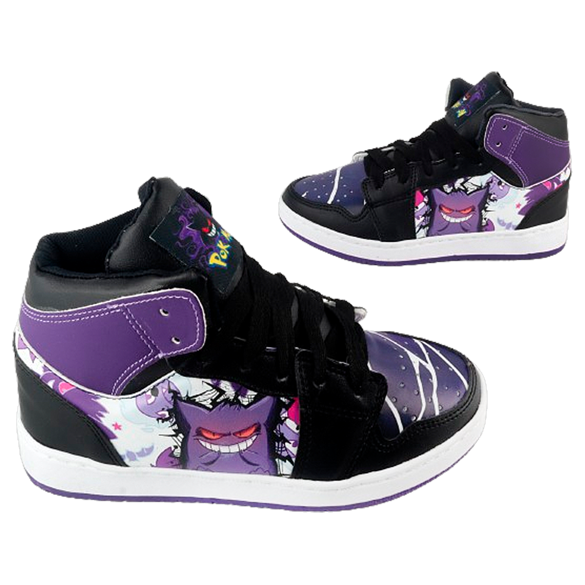 Tenis Gengar Fantasma Anime Deportivos Cosidos 416-a-nmg