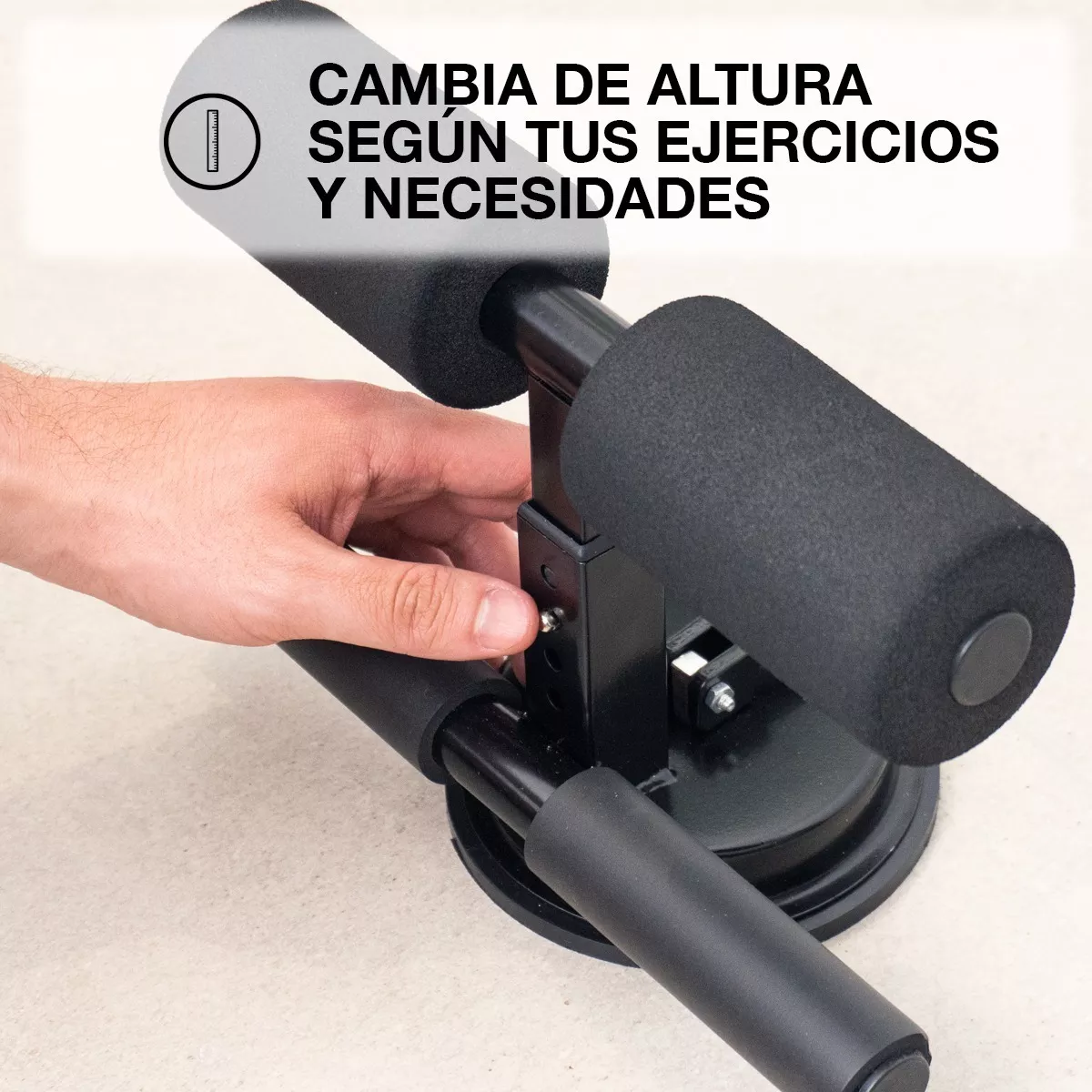 Soporte Para Abdominales Abs Ejercicio Negro.