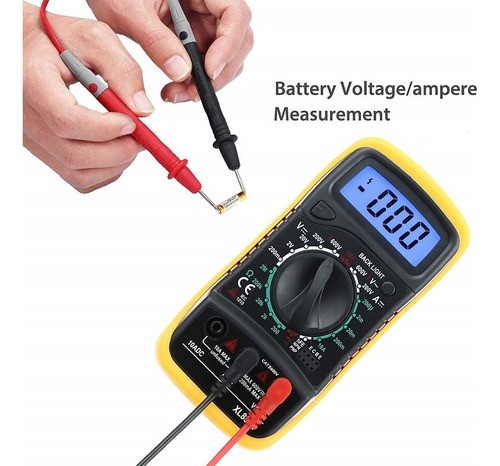 Multimetro Digital Lcd Voltimetro Amperimetro Ac/dc Xl830l.