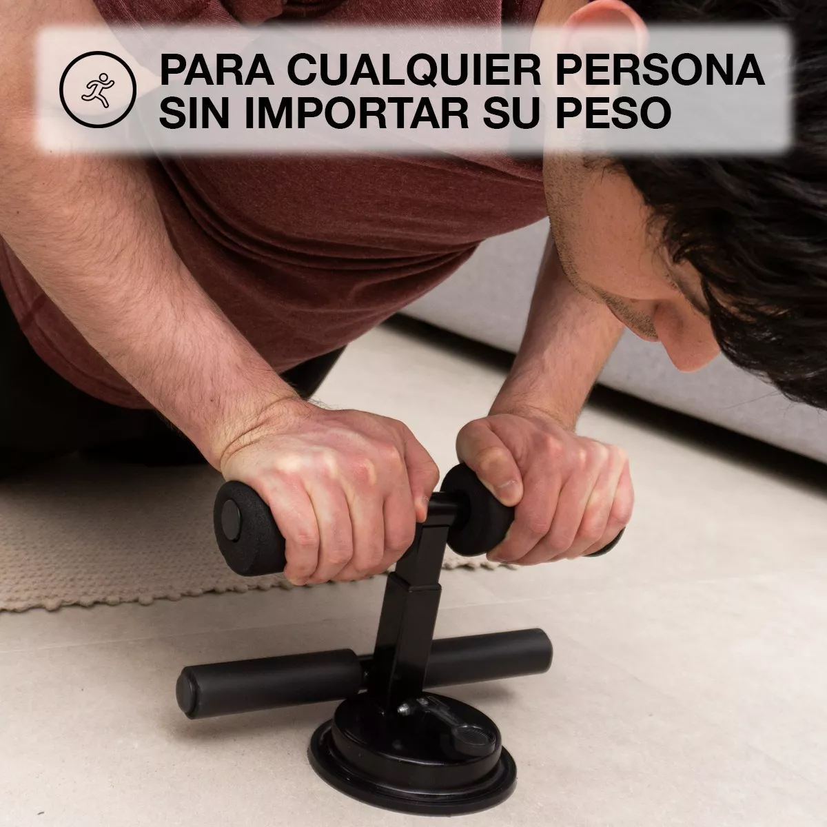 Soporte Para Abdominales Abs Ejercicio Negro.