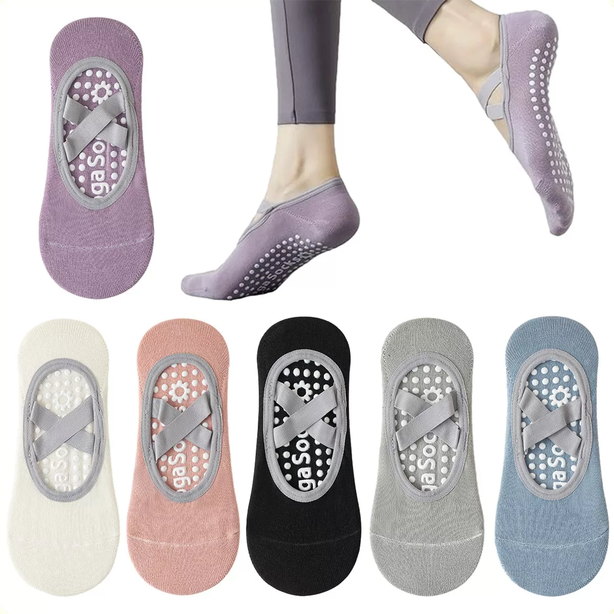 Calcetines Deportivos Antideslizantes Dee Plus | Suela Texturizada Para Fútbol, Yoga, Pilates | Unisex Tallas 38-46 | 11 Colores