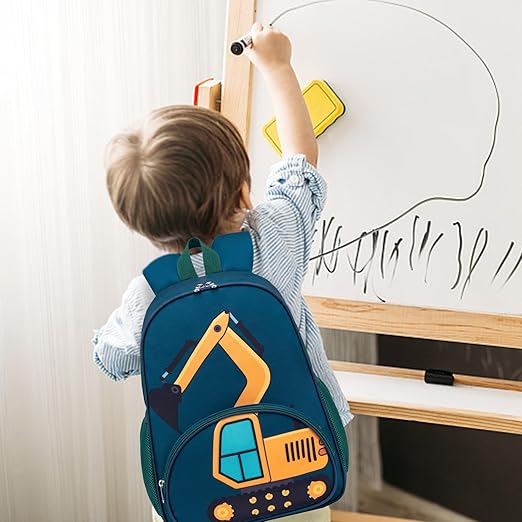 A LOIDOU - Mochila preescolar para niños y niñas, mochilas escolares para niños y niñas, juego de bolsas de libros de jardín de infantes con fiambrera.