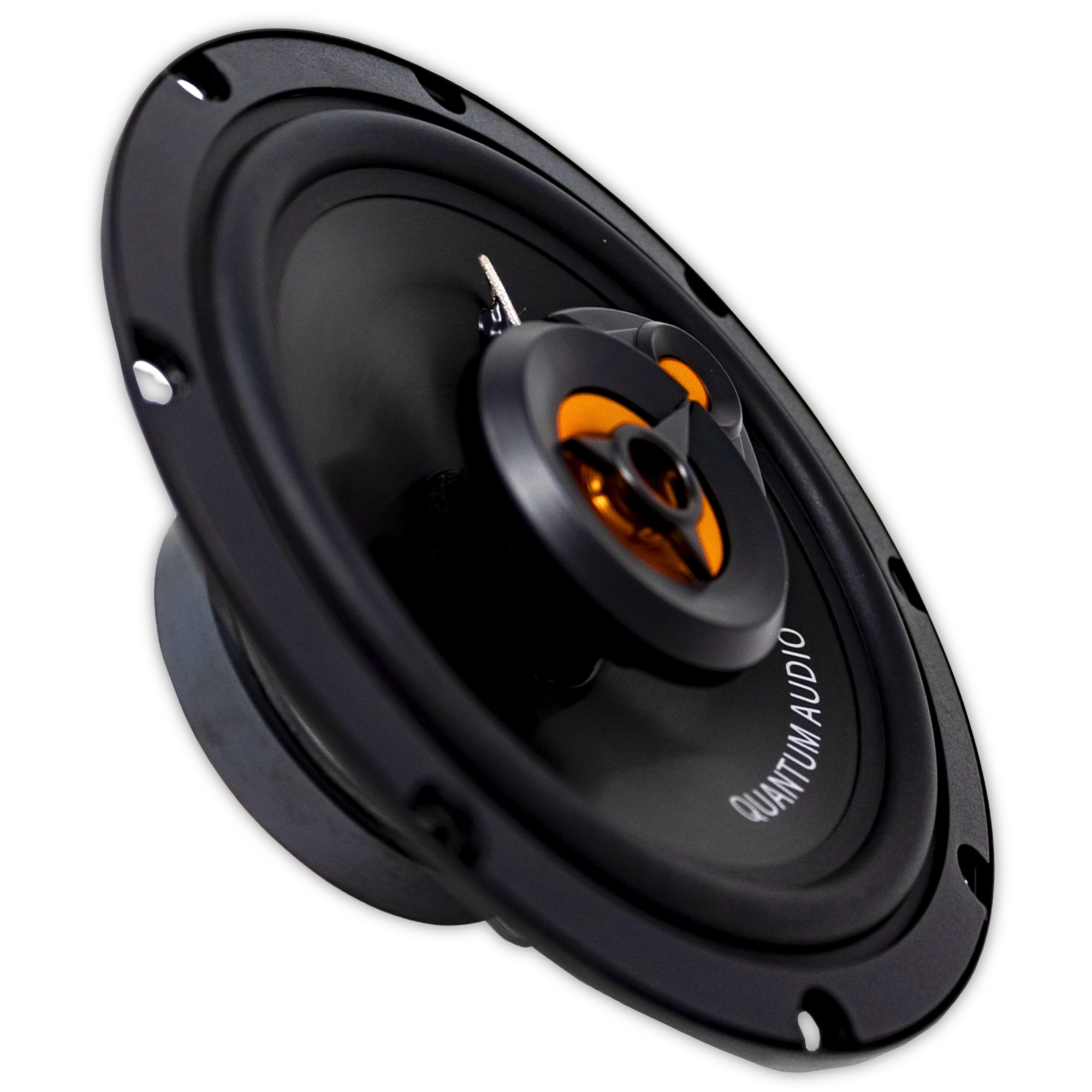 Set de Bocinas Medios Rangos Quantum QS65 200 Watts Max 6.5 Pulgadas 4 Ohms 3 Vías 55 Watts RMS .