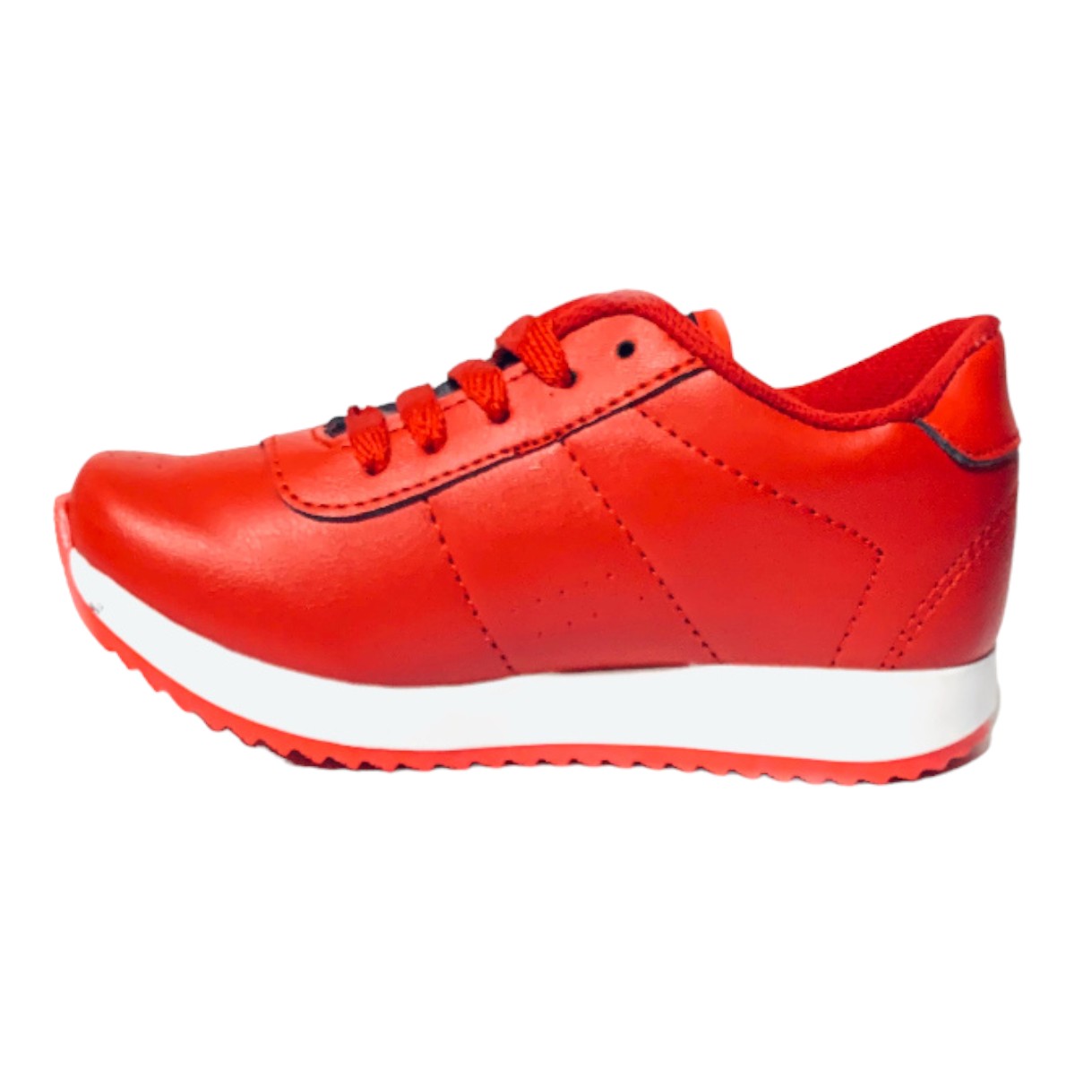 Tenis De Niño Rojo Urbano 18-21.