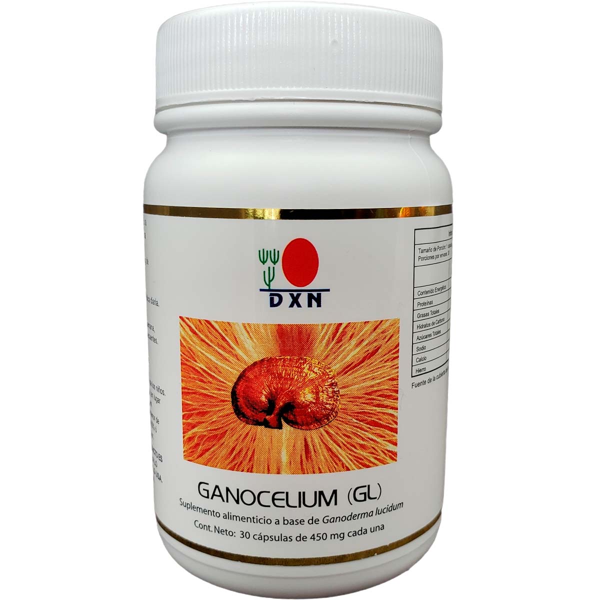 Dxn 1 Rg Reishi Gano, 1 Gl Ganocelium En Capsulas.