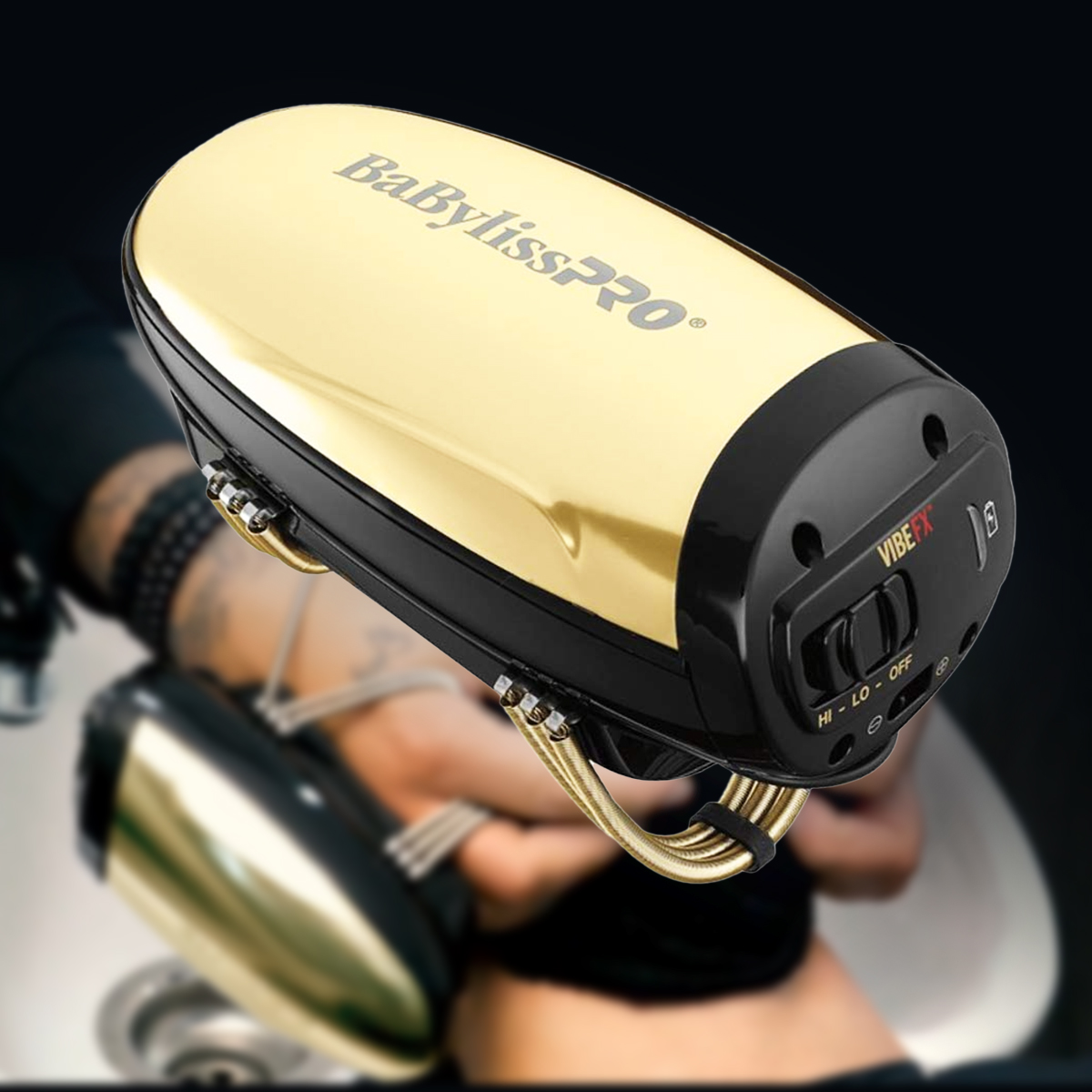 Masajeador Babyliss Pro Vibefx Cable Inalambrico