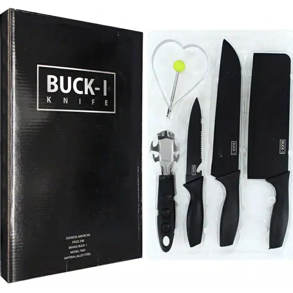 Juego De Cuchillos Para Cocina De Ceramica Chef 5 piezas
