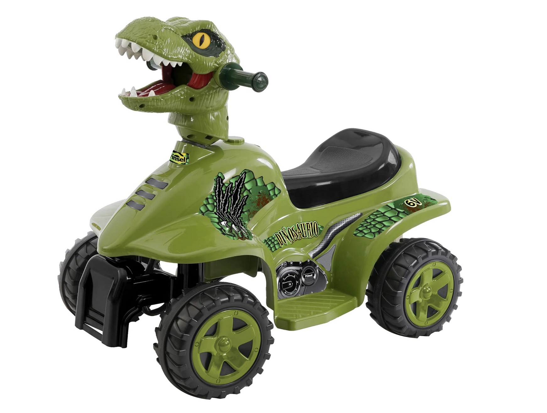 Moto Eléctrica Mini Quad Dinosaurio Prinsel.
