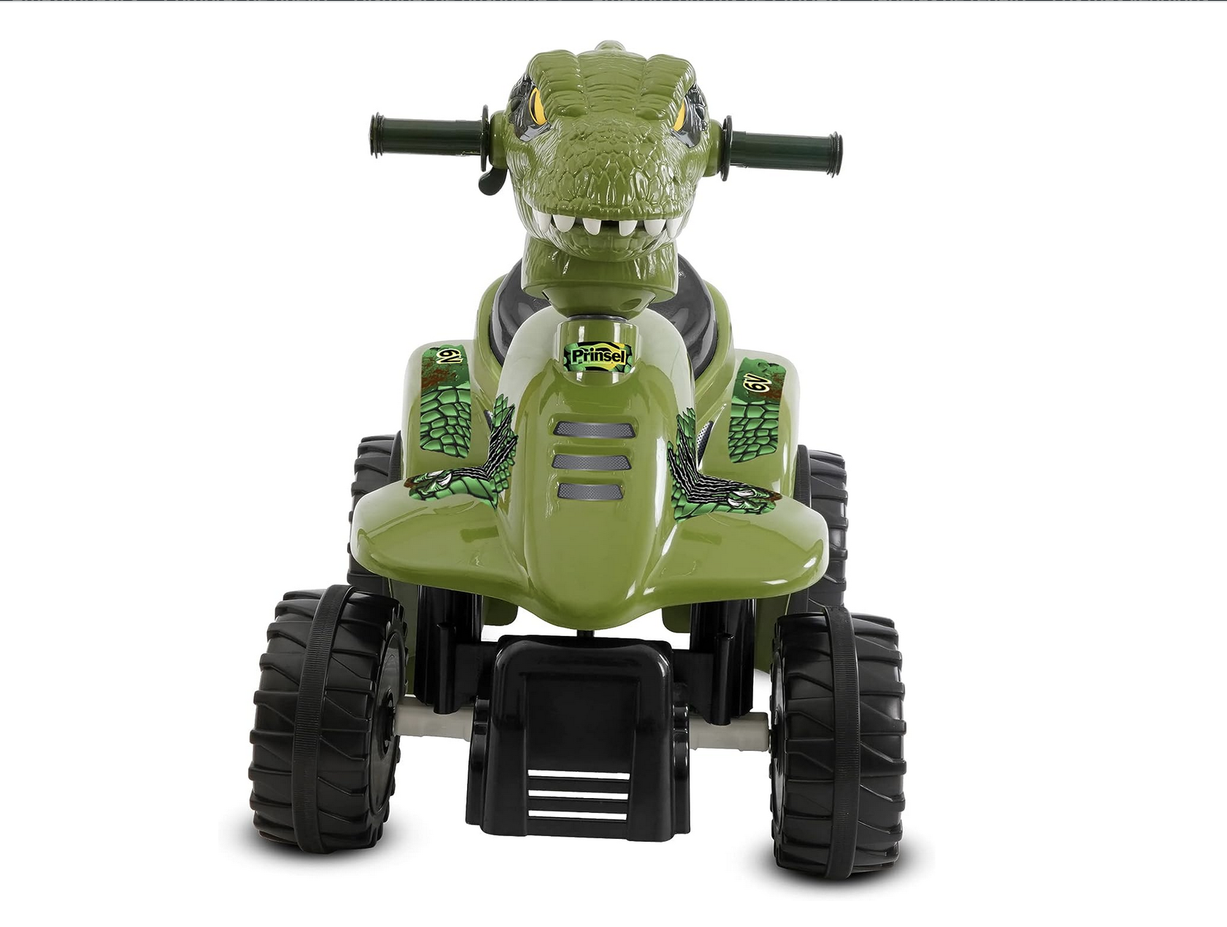 Moto Eléctrica Mini Quad Dinosaurio Prinsel.