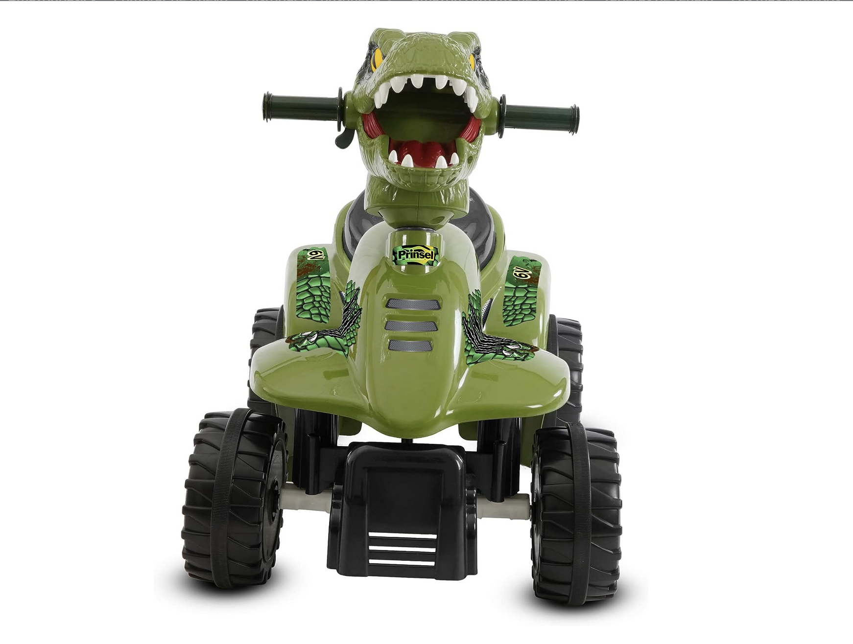 Moto Eléctrica Mini Quad Dinosaurio Prinsel.