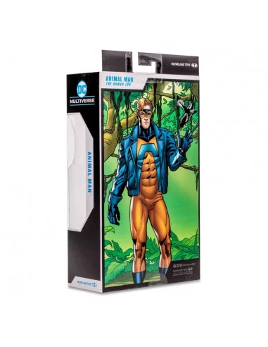 DC Multiverse The Human Zoo Animal Man Gold Label - McFarlane Toys.