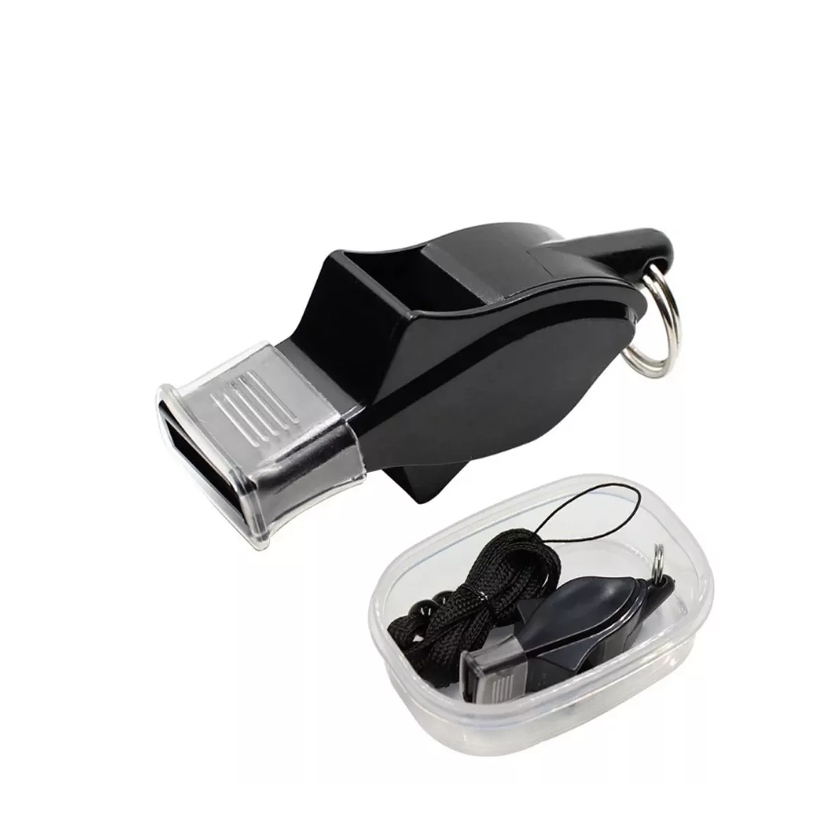 2 Pzs Silbatos Árbitro Deportivo Con Filtro, Cordón, Caja.