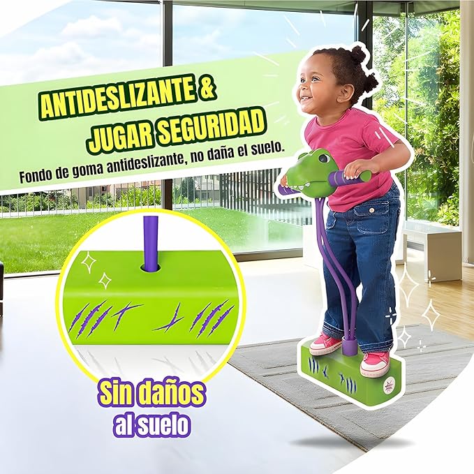 MACK222 Pogo Stick, Pogo Jumper, Foam Pogo Jumper, Palo de Pogo, Sritob pogo para niños, Un Gran Regalo para niños de 3 a 12 años, los Adultos también Pueden Jugar con él.