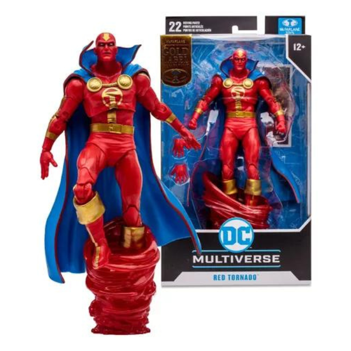 McFarlane DC Multiverse RED TORNADO DC CLASSIC Gold Label 7.