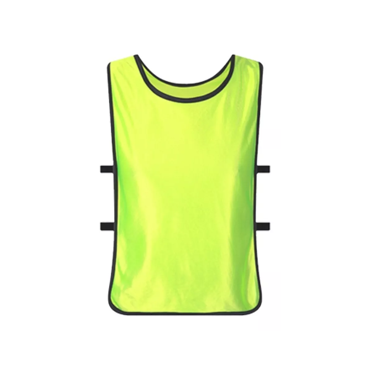 10pz Casacas Chaleco Entrenamiento Deportivo Futbol Adultos Verde Flourecente.