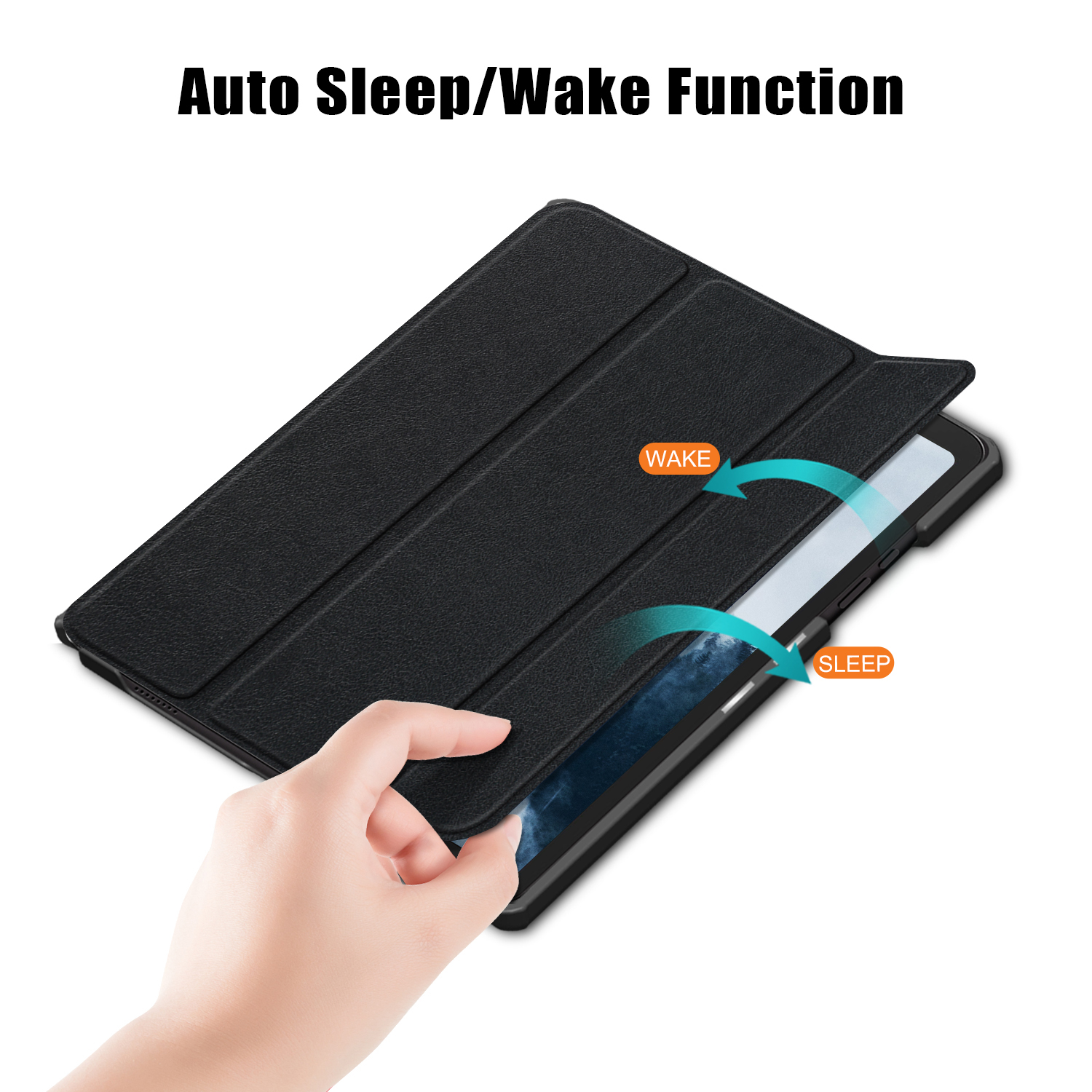 Funda Para Tablet Samsung Galaxy Tab A7 10.4 Sm-t500 (2020) Color Negro.