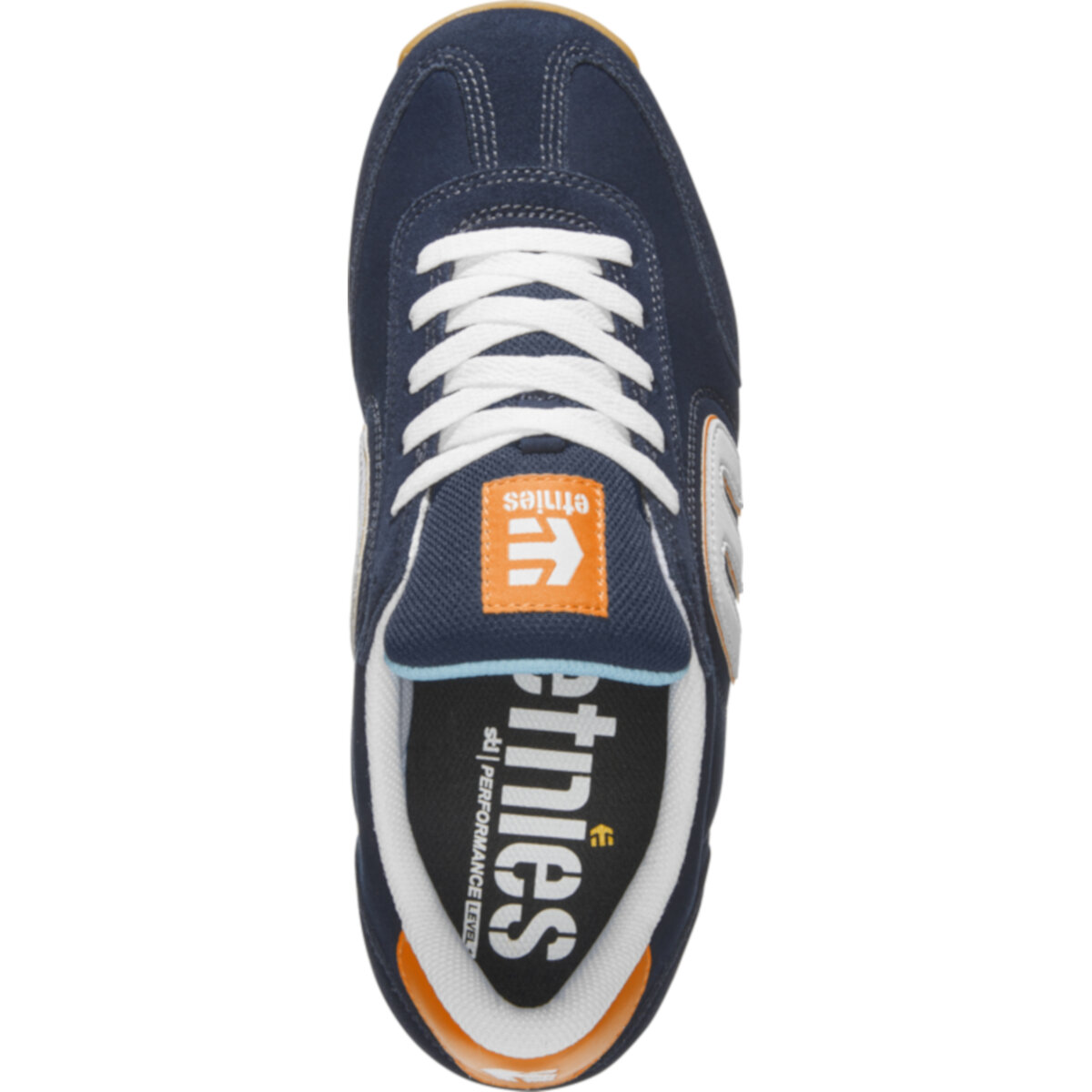 Tenis ETNIES LO CUT II LS NAVY ORANGE WHITE 428 para Skateboarding.