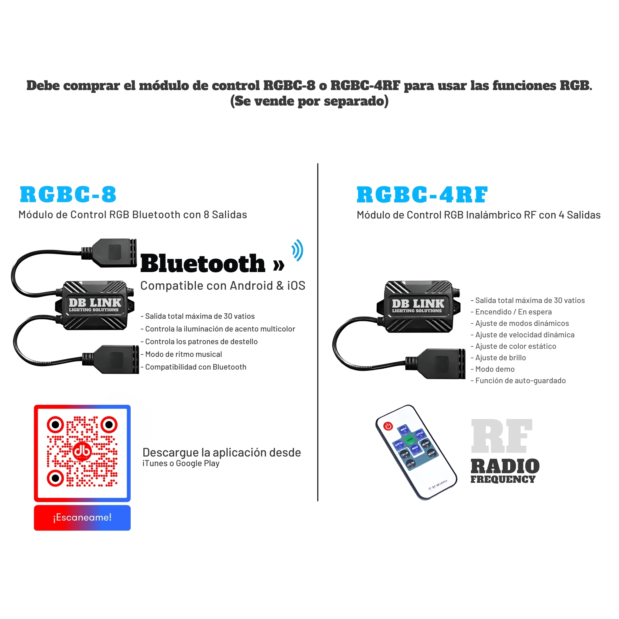 Bocinas Marinas Db Drive Aps8rgb 8 350 Watts Led Rzr .
