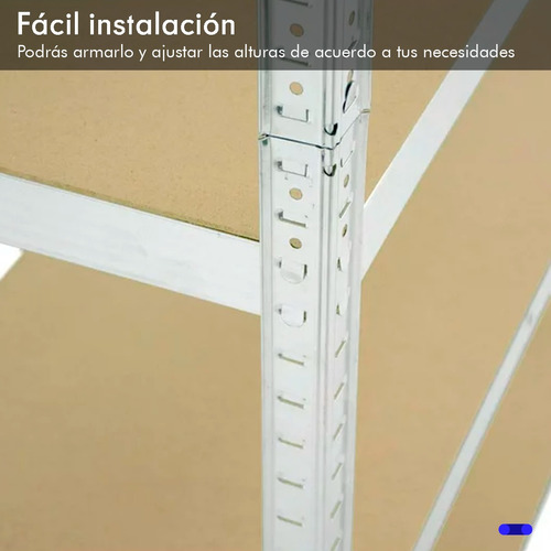 Estante Metálico Rack Organizador Hogar Multiusos 5 Niveles.