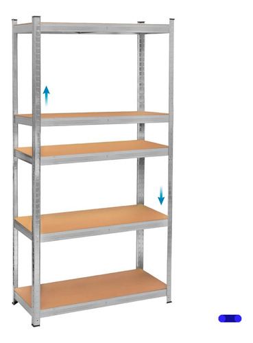Estante Metálico Rack Organizador Hogar Multiusos 5 Niveles.