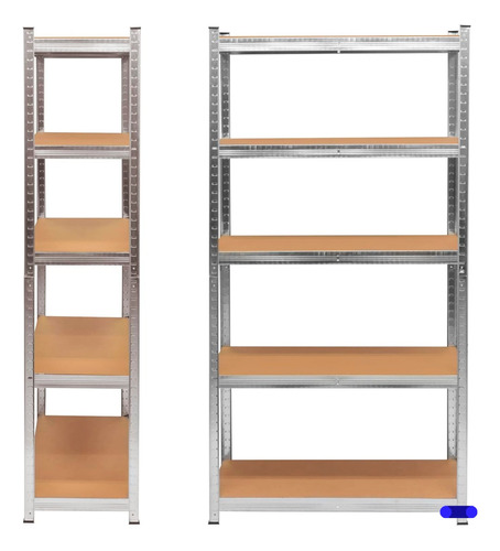 Estante Metálico Rack Organizador Hogar Multiusos 5 Niveles.