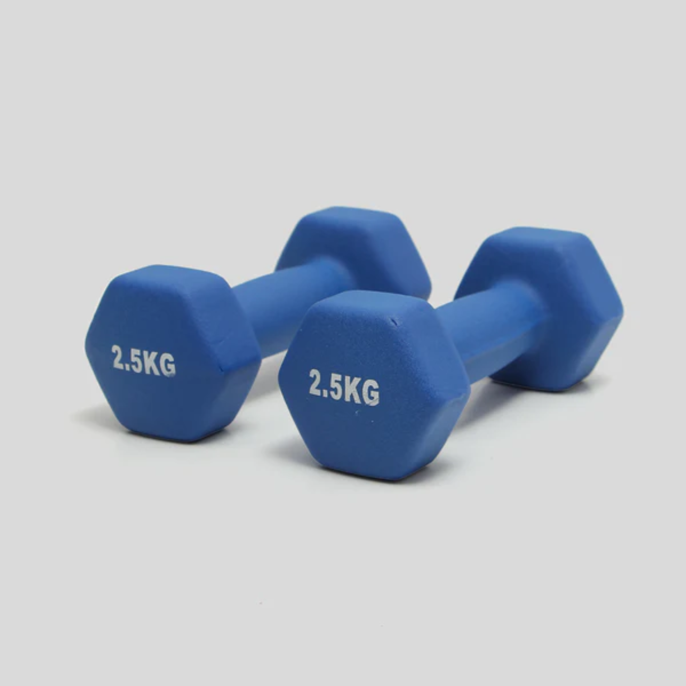 Par De Mancuernas Forradas De 2.5 Kg.