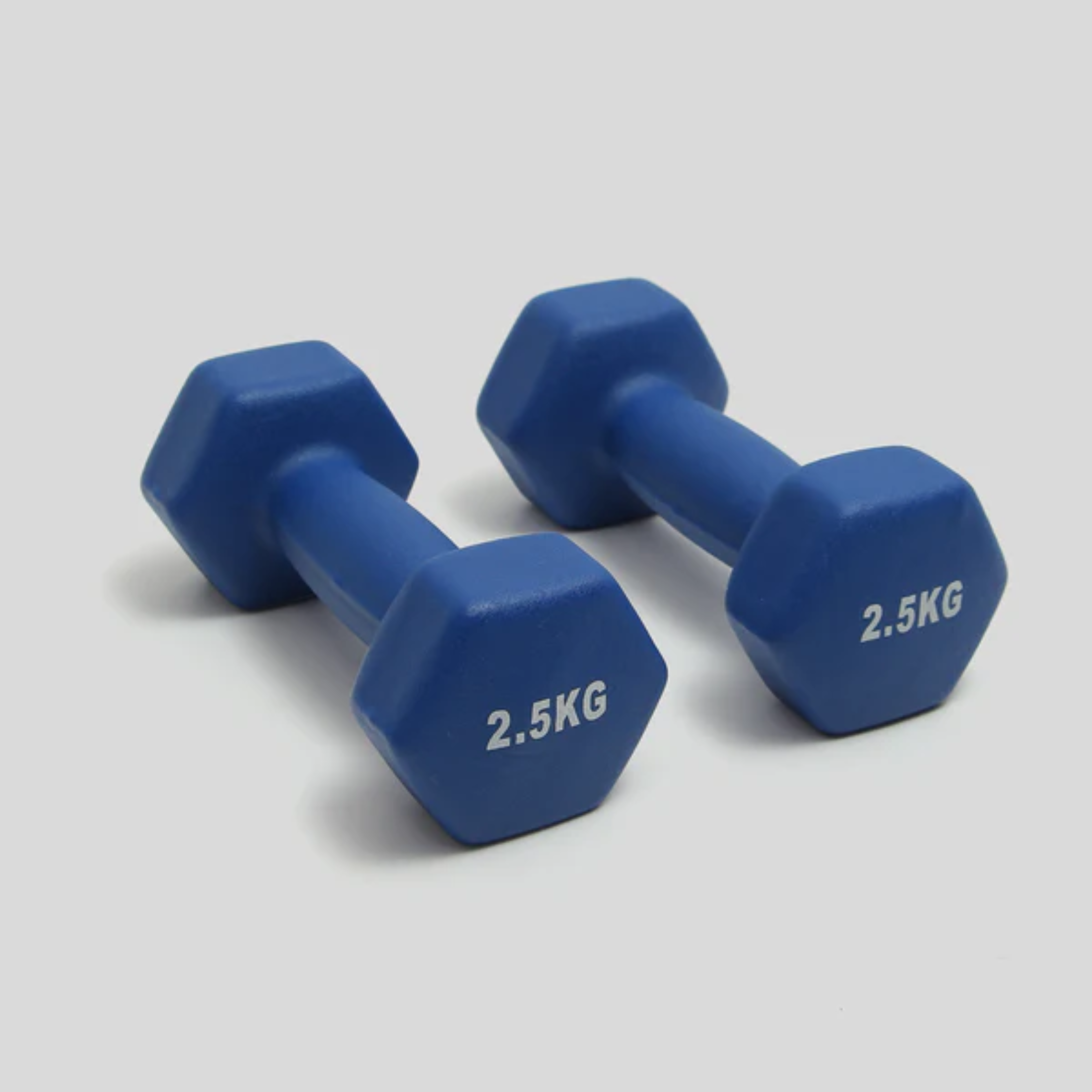 Par De Mancuernas Forradas De 2.5 Kg.