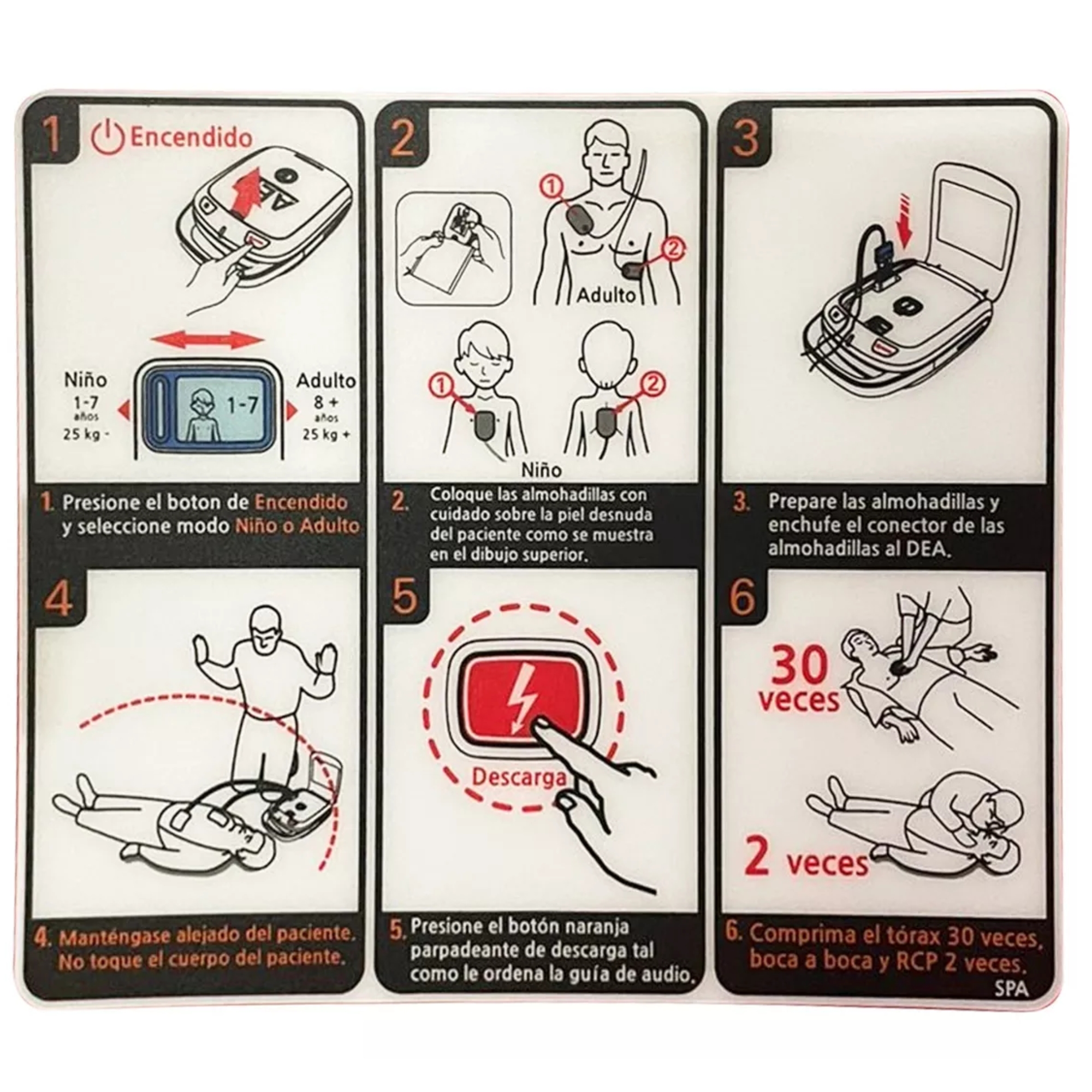 Desfibrilador Externo Automático Radianq Bio.