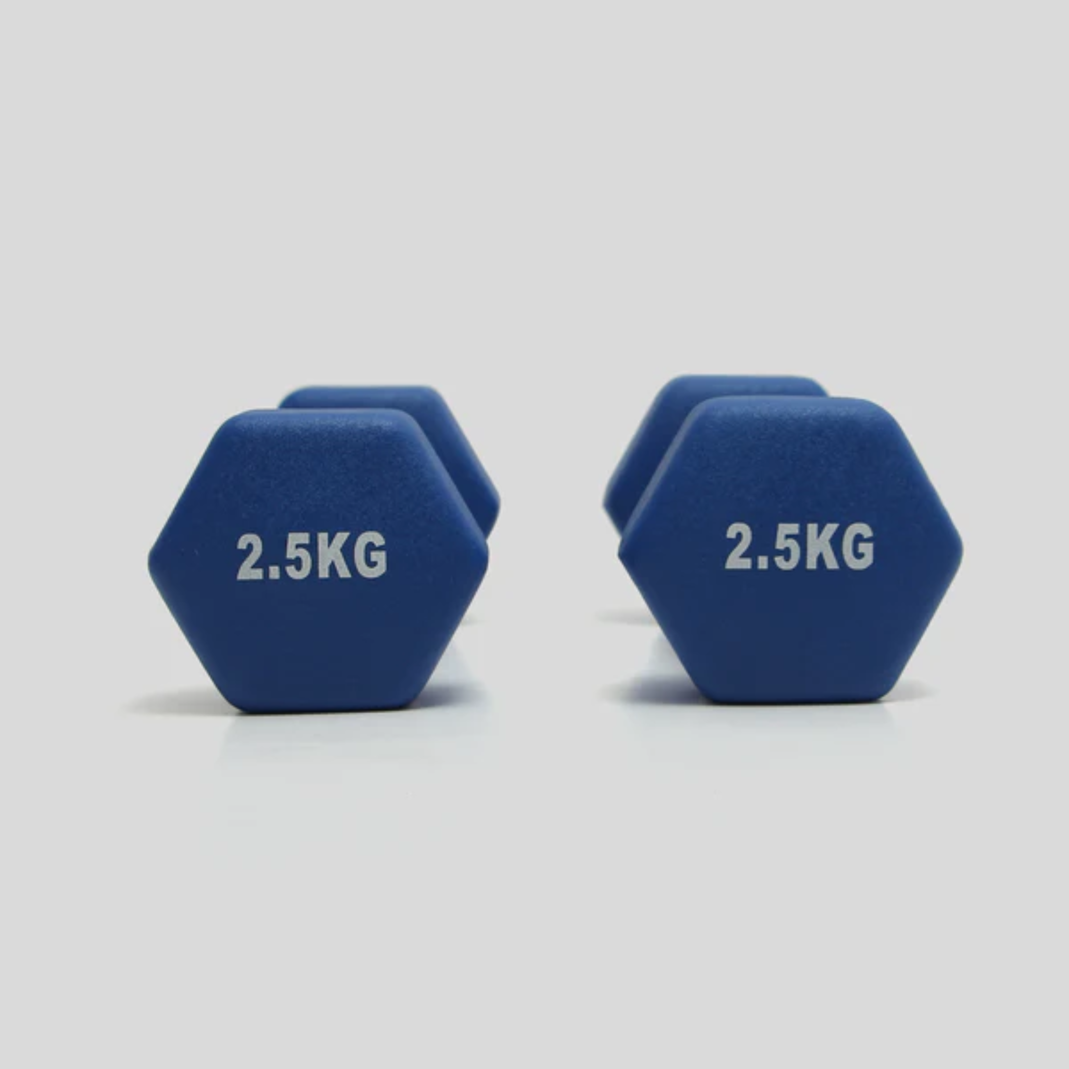 Par De Mancuernas Forradas De 2.5 Kg.
