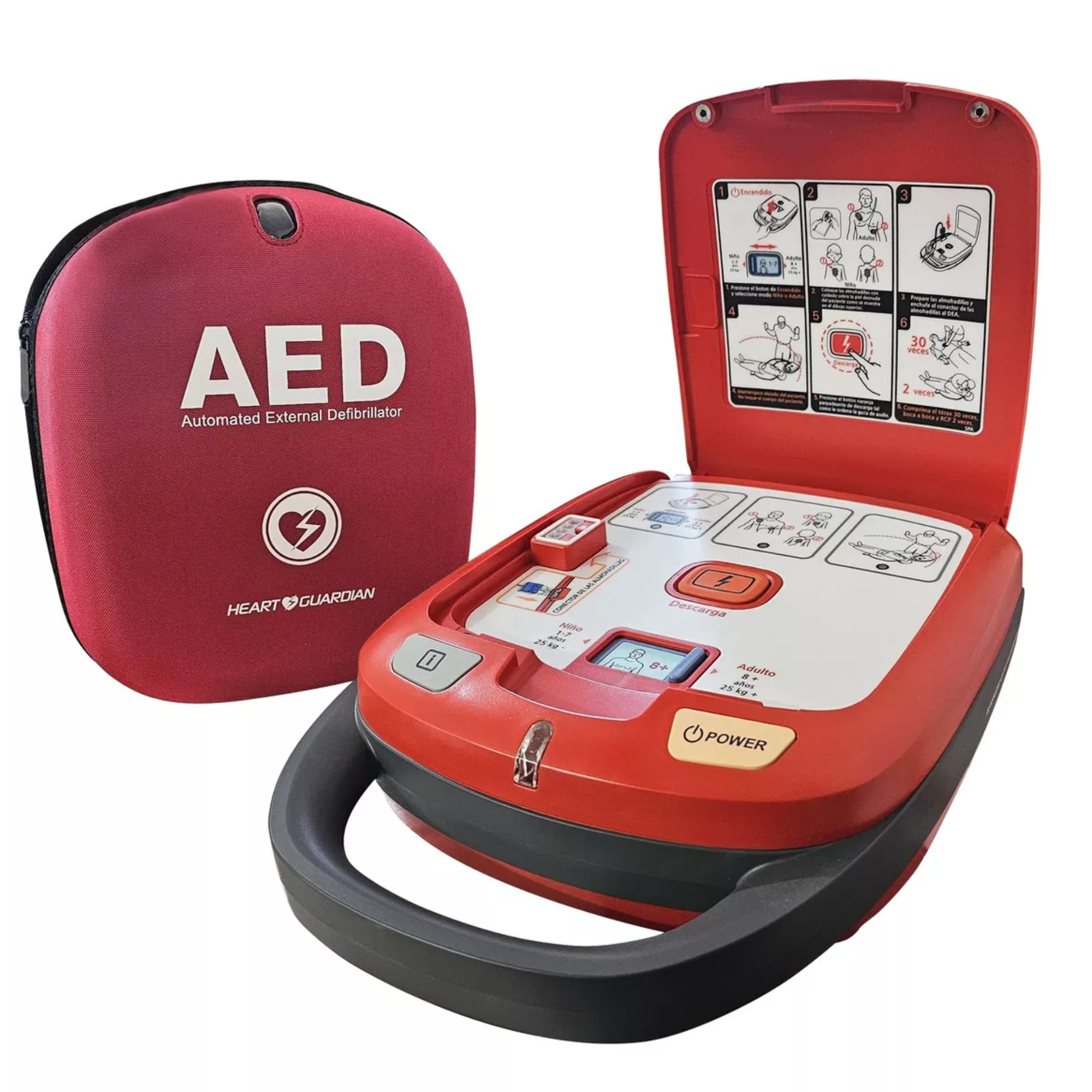 Desfibrilador Externo Automático Radianq Bio.