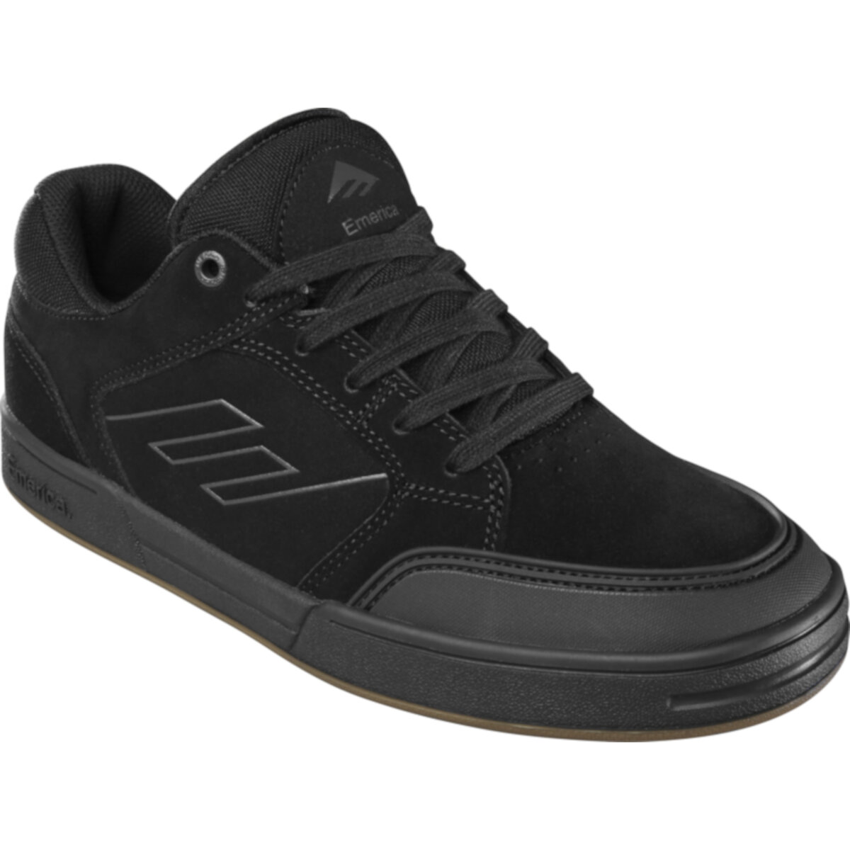 Tenis EMERICA HERITIC BLACK BLACK 003 para Skateboarding