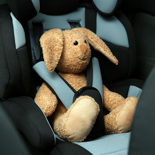 Autoasiento Seguridad Silla Niño 9m A 12 Años Coche Carro Color Negro/Gris Unisex.