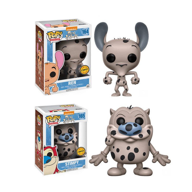 Funko Pop Figura Acción Ren & Stimpy 164 165 CHASE.
