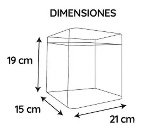 Lomas Acuario Mini 6 Lts Acrilico Filtro Interno Luz Led.