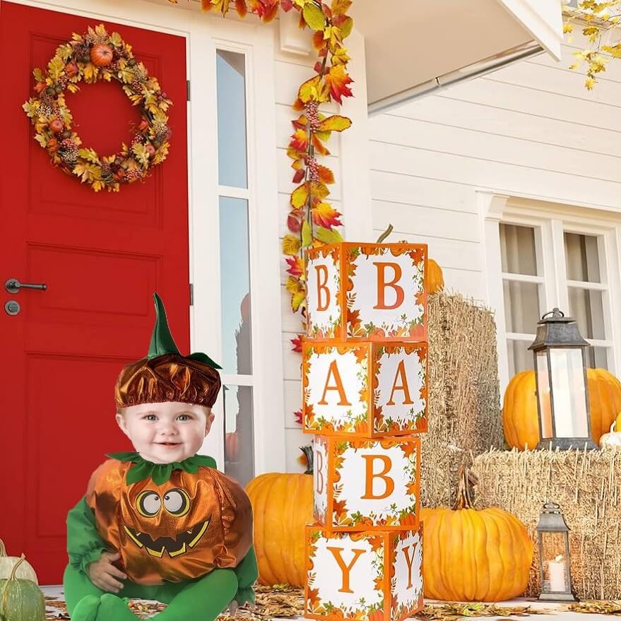 Disfraz de Calabaza para Bebé, Niñas y Niños - Disfraces para Halloween - Traje Día de Muertos.
