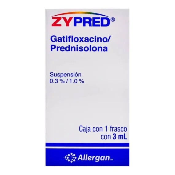 Zypred 0.3%/1.0%, 3 ml Suspensión