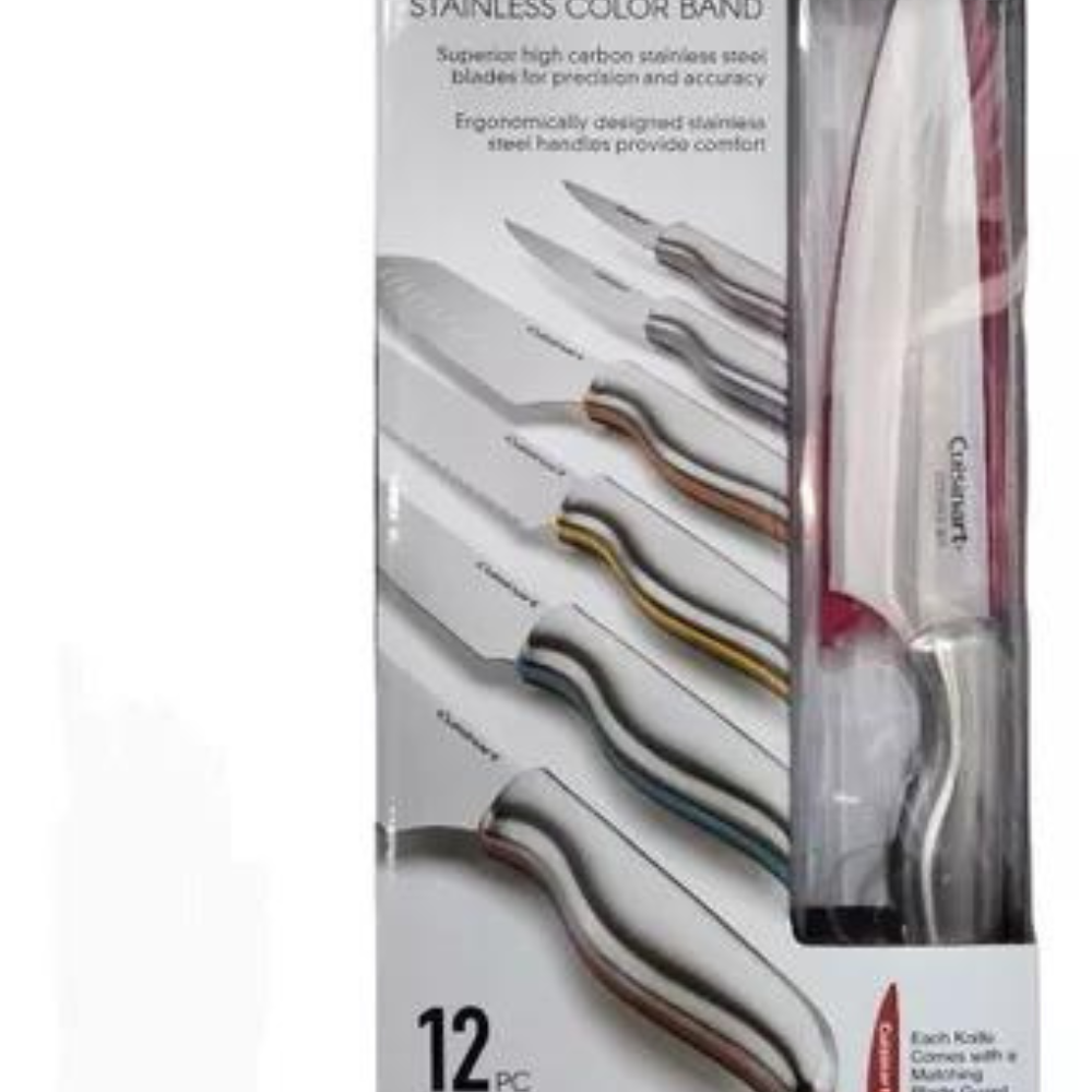 Juego de 12 cuchillos cutlery set	CUISINART	.