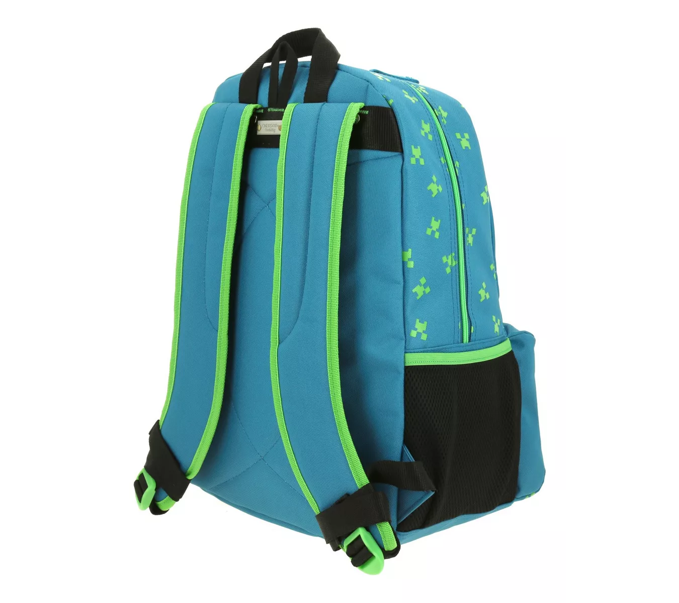 M Mochila Grande Escolar Primaria Chenson Minecraft Creeper Armyt Mc65972-9.