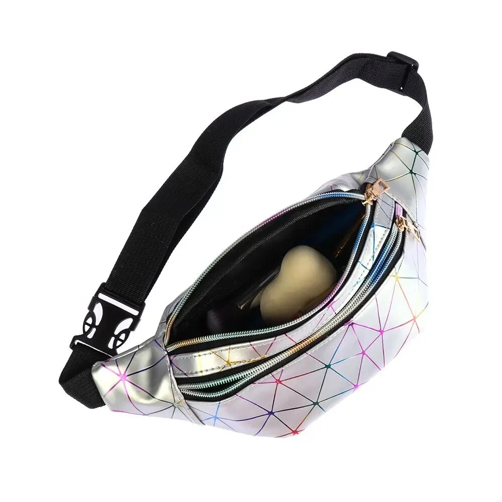 Cangurera de moda platinium .