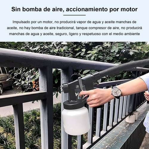 Easy Paint Compresora Pistola Para Pintar Zoom Garantia azul.