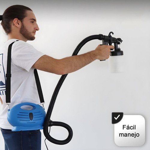 Easy Paint Compresora Pistola Para Pintar Zoom Garantia azul.