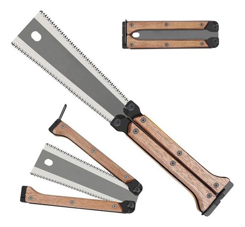 Serrucho Japonés Portatil 30 Cm Doble Cierra.