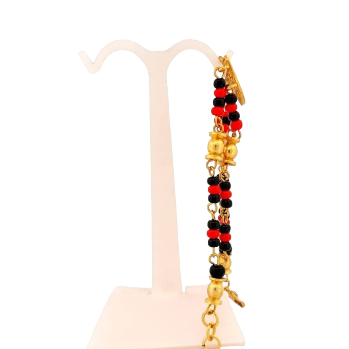 Pulsera Ágata Ónix Oro Precolombino Joyeria M De Leon.