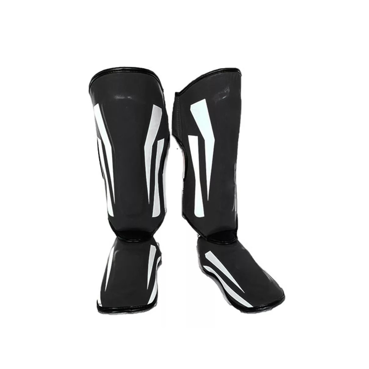 Espinilleras Mma Espinilleras Kick Boxing Talla G Negro.