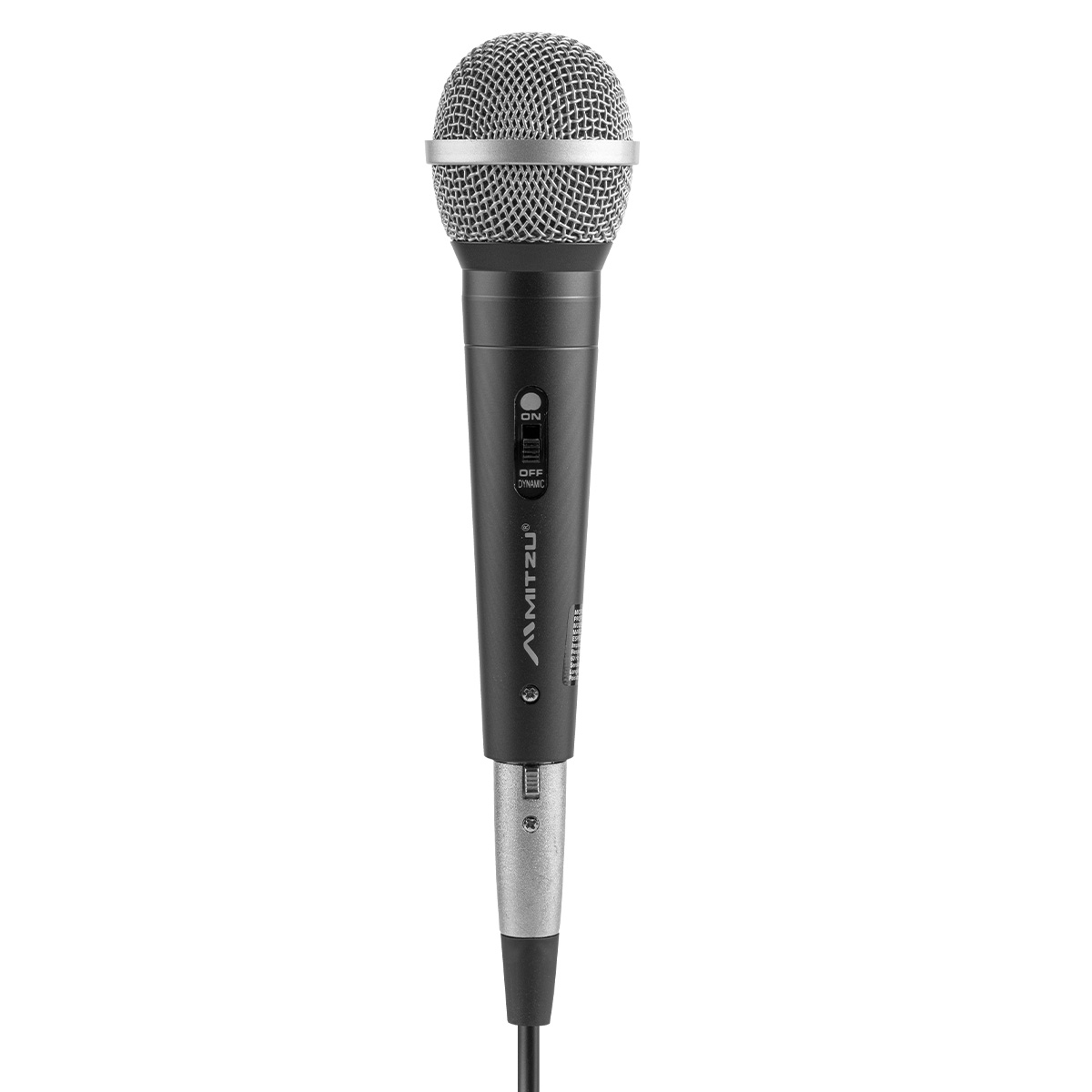 Micrófono profesional alámbrico unidireccional HI-FI Mitzu 12-8001.