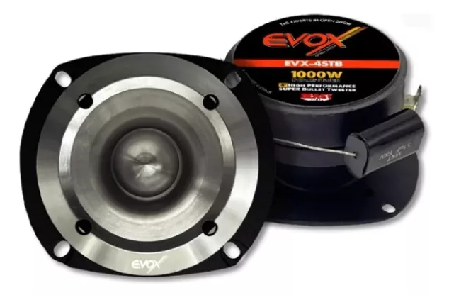 Twetter Bullet Evox EVX-4STB 4 Pulg 500W RMS 8 Ohms PAR.