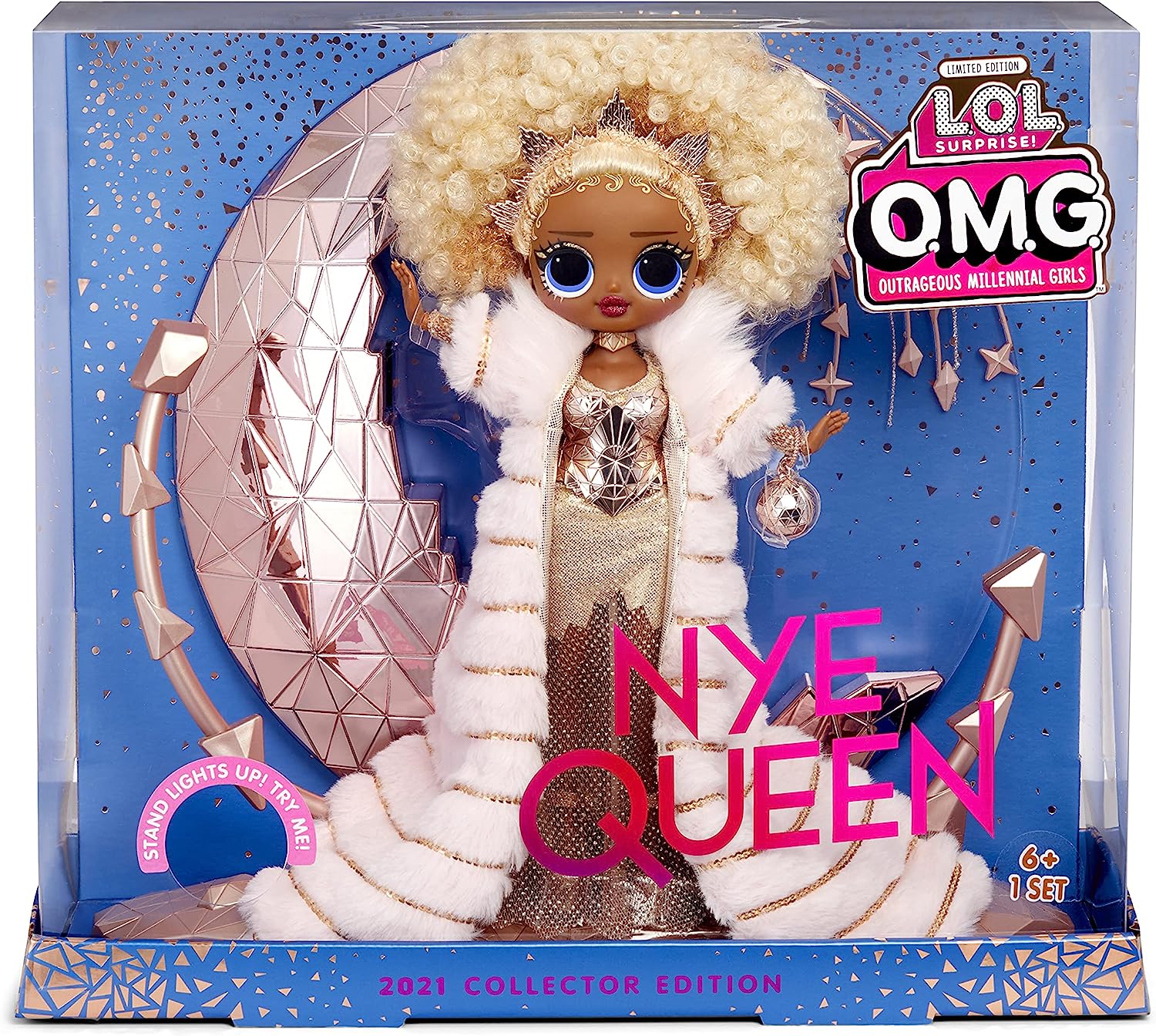 Lol Surprise Holiday Omg Muñeca De Moda Nye Queen Colecionable