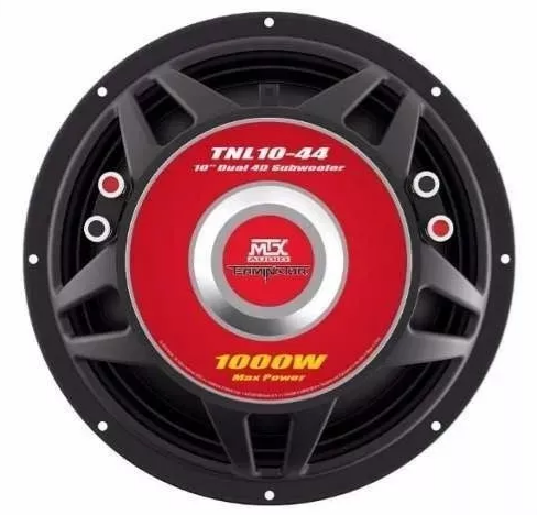 Subwoofer MTX Audio TNL10-44 10 Pulg 300W RMS DVC 4Ohms.